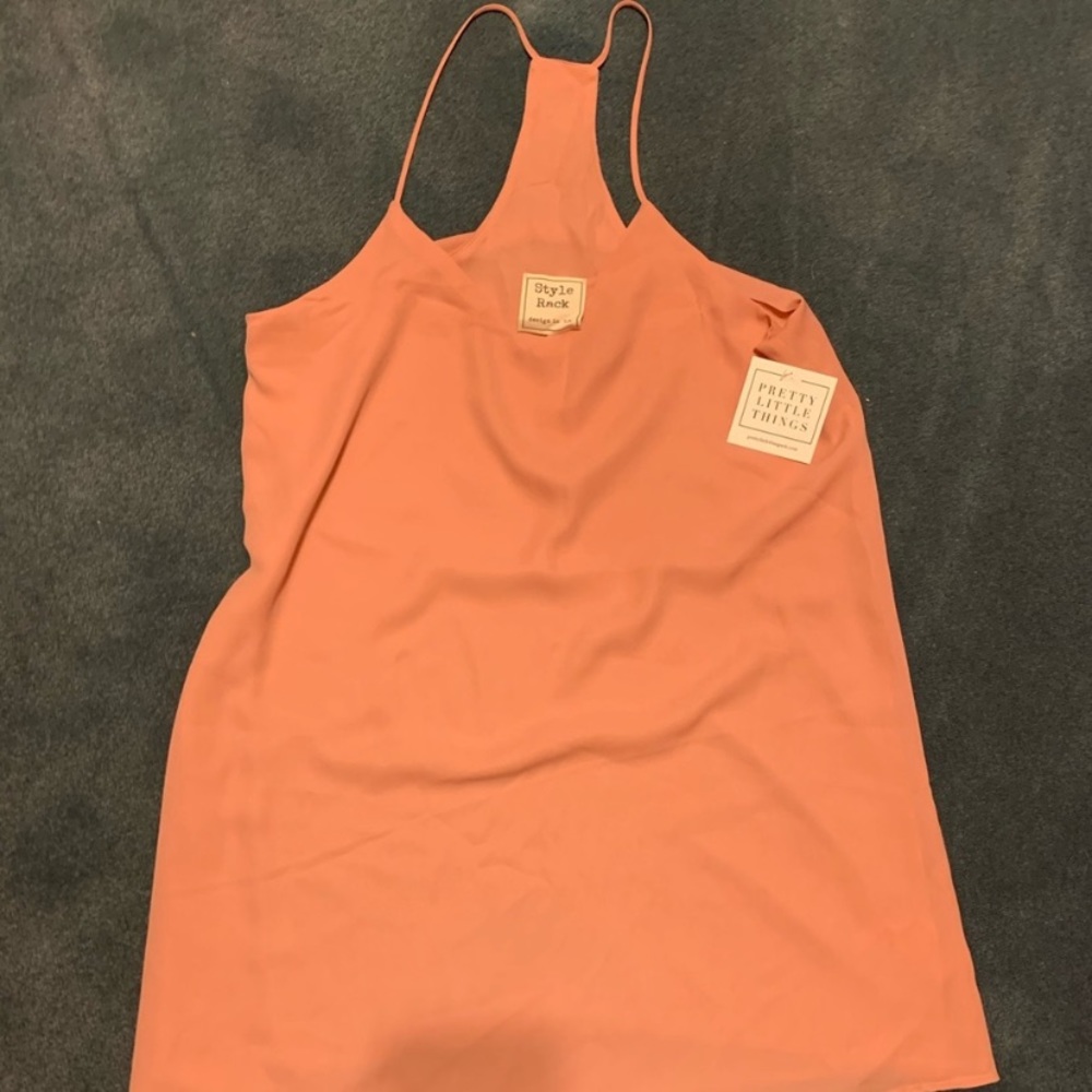 Racer Back Shift “Dress” Vintage Mauve